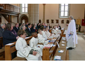 Dankgottesdienst der Kommunionkinder (Foto: Karl-Franz Thiede)